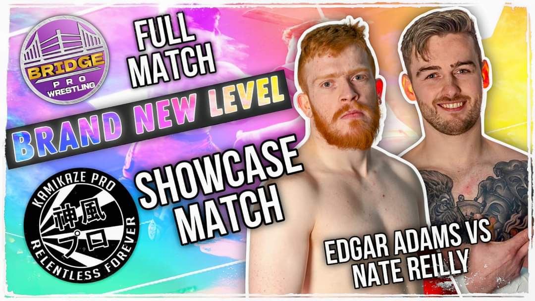 Just released on our YouTube channel. @EdgarAdamsPW vs @NateReillyPW from @BridgeProWres youtu.be/FlG1goKEyXg