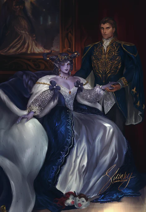 King Jarvan IV and Queen Shyvana of Demacia | cmms done for YourBoyDome 