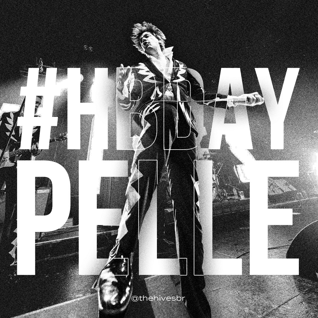 HAPPY BDAY PELLE!

Hoje é aniversário dele, o grandiosíssimo Howlin' Pelle Almqvist! 🎂
Queremos ver todos mandando os parabéns para ele 🥳

#happybdaypelle