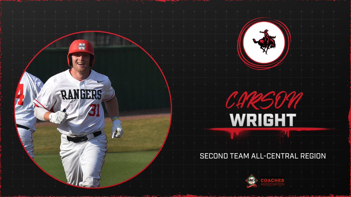 Congratulations to Carson Wright for being Named to the 2024 ABCA/Rawlings NCAA Div. II All-Central Region Second Team!
#RRR