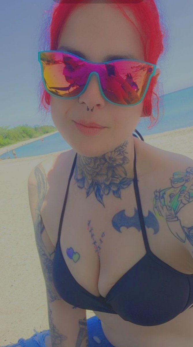 #Beach #beachdays #tattoedchick #photooftheday #bikini #altgirl #goth