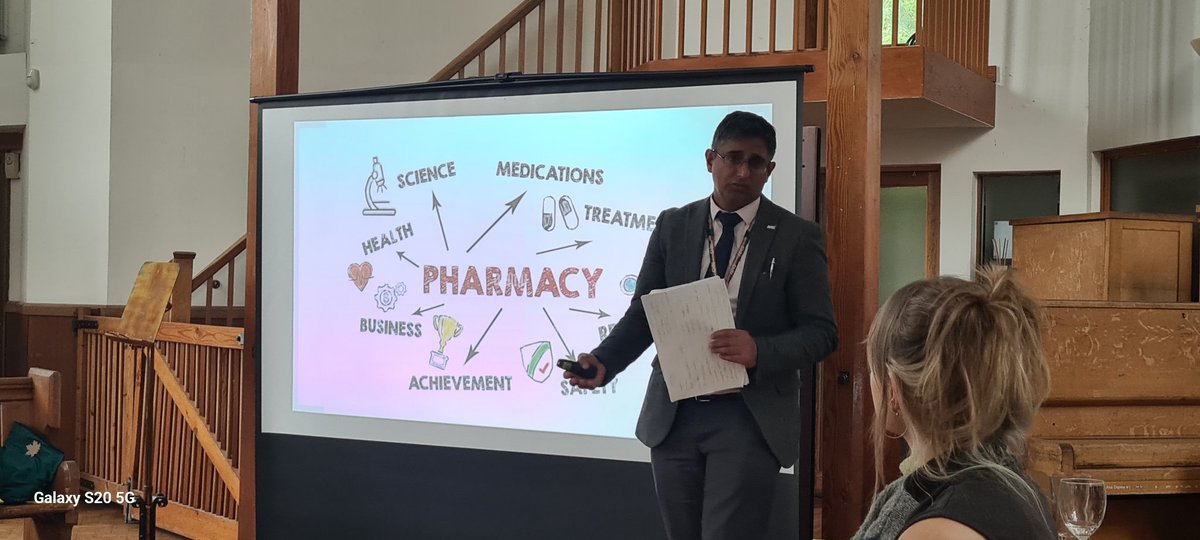 RPS I&D lead Amandeep Doll and PCN pharmacist Darshan Negandi speak to a packed house on how innovation in pharmacy spaces and inclusivity can improve health and wellbeing #RPSIandD #LFA2024 @APharmacistDoll @darshannegandhi