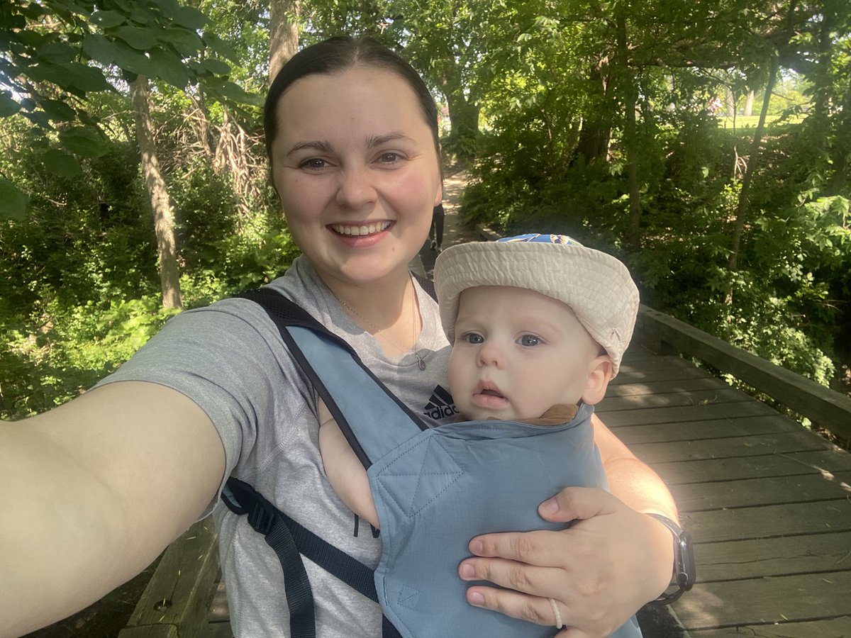 Rory’s first time at the golf course to watch some of the girls! ❤️