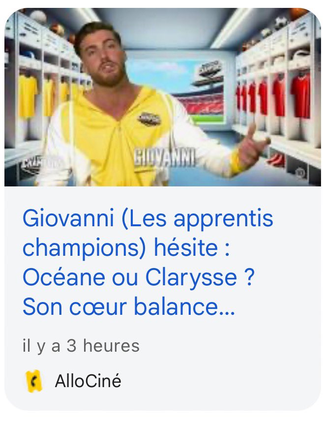 Par pitié la production arrêtez de nous bassiner avec vos histoires d’amour dans « les apprentis champions ». On dirait le retour du cross dommage si ça avait été plus axé sur les épreuves sportives ça aurait pu être bien. Très décevant W9 #LAC