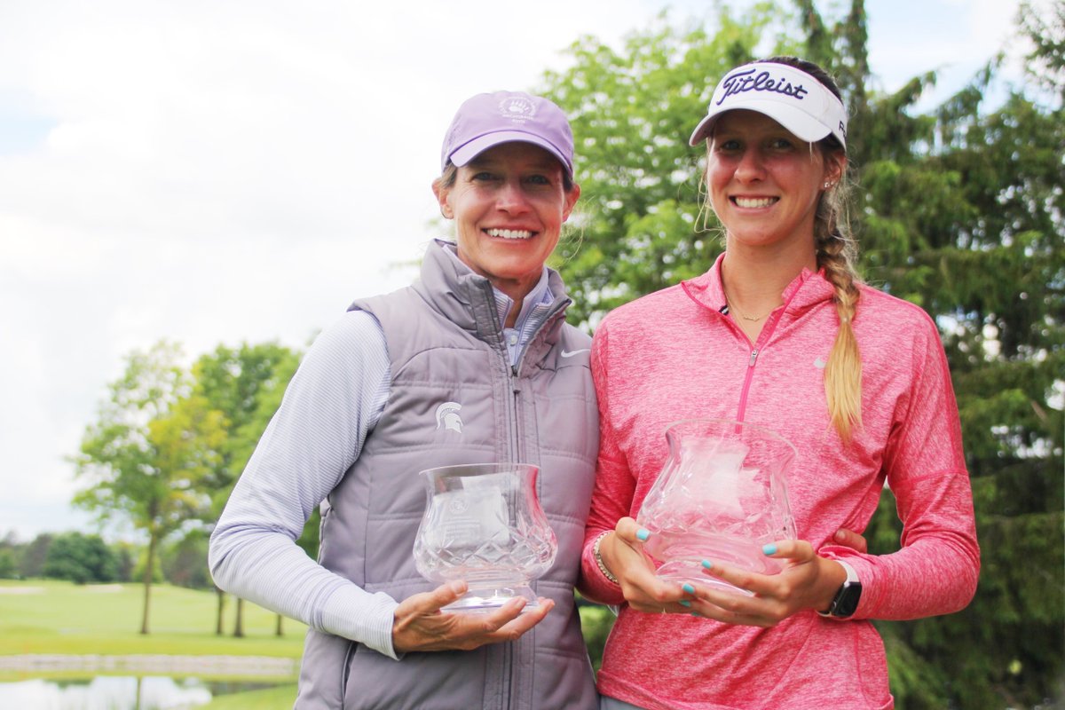 All they do is win.

Congrats to Coach on her win in the @officialGAM Senior Division Mid-Amateur at Travis Pointe, winning by 7 strokes. She has won the overall tournament a record 11 times!

Coach's daughter, Liv, won the 19-24 division.

#GoGreen @gvsuwomensgolf