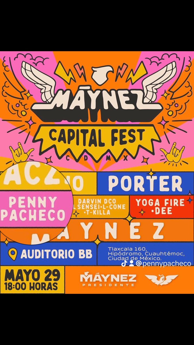 Hoy tocamos en el #Blackberry de la #cdmx en el “Capital Fest” de <a href="/AlvarezMaynez/">Jorge Álvarez Máynez</a>
