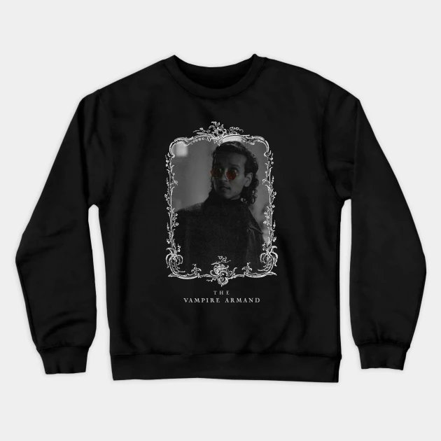 twin_leeks's tweet photo. armand design drop !! let's go!! available on tees, sweatshirts, tanks, totes, and more! featuring artwork from the vampire armand chapter of tvl ! https://t.co/TvCvSUkZaG https://t.co/NhWtEwYaZj