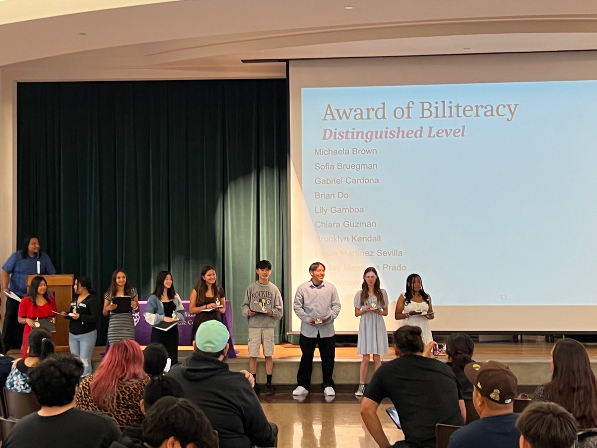 Congratulations to our 8th Grade  scholars who were recognized this morning in our Biliteracy Ceremony! They have worked immensely hard and we are so proud of their accomplishments!