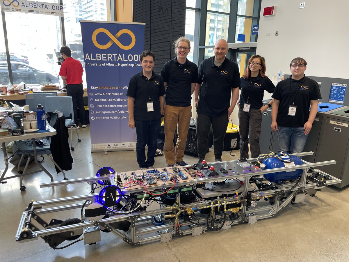TransPod Inc. (@transpod_inc) on Twitter photo The future of ultra-high-speed transportation is right around the corner, and if the work on display at the <a href="/cahyperloop/">Hyperloop Global</a> competition last week was any indication, that future is bright.
Special congratulations to the top-winning student teams from the <a href="/UAlberta/">University of Alberta</a> and <a href="/queensu/">Queen's University</a>! The future of ultra-high-speed transportation is right around the corner, and if the work on display at the <a href="/cahyperloop/">Hyperloop Global</a> competition last week was any indication, that future is bright.
Special congratulations to the top-winning student teams from the <a href="/UAlberta/">University of Alberta</a> and <a href="/queensu/">Queen's University</a>!