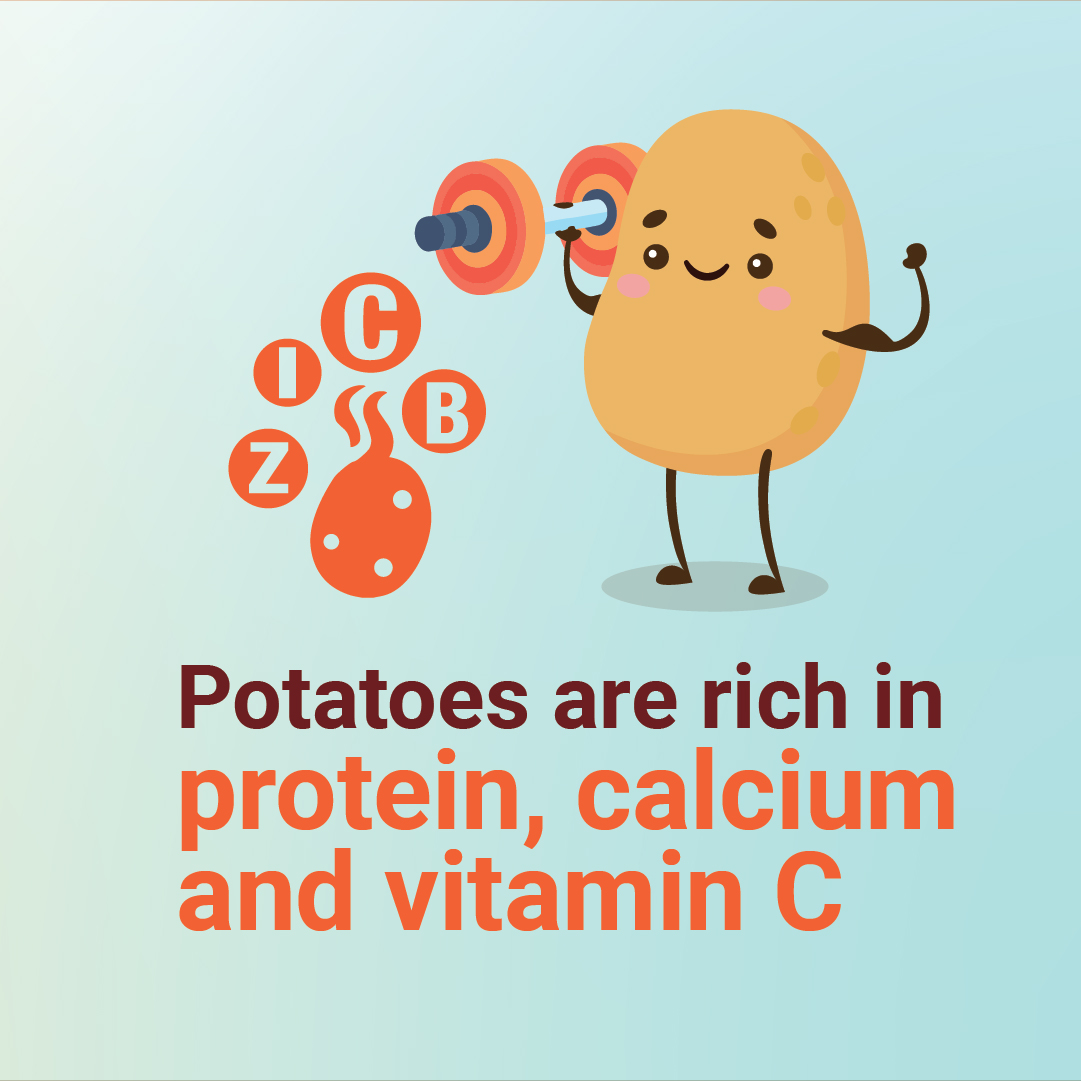 CGIAR (@cgiar) on Twitter photo 🥔 #InternationalDayOfPotato
Did you know potatoes are a nutritional powerhouse?
A single medium-sized potato can provide about half of your daily vitamin C needs & is packed with protein, calcium, vitamin B, iron, potassium, & zinc.
👉🏽 bit.ly/IPD-2024
🔸 <a href="/Cipotato/">International Potato Center</a> 🥔 #InternationalDayOfPotato
Did you know potatoes are a nutritional powerhouse?
A single medium-sized potato can provide about half of your daily vitamin C needs & is packed with protein, calcium, vitamin B, iron, potassium, & zinc.
👉🏽 bit.ly/IPD-2024
🔸 <a href="/Cipotato/">International Potato Center</a>
