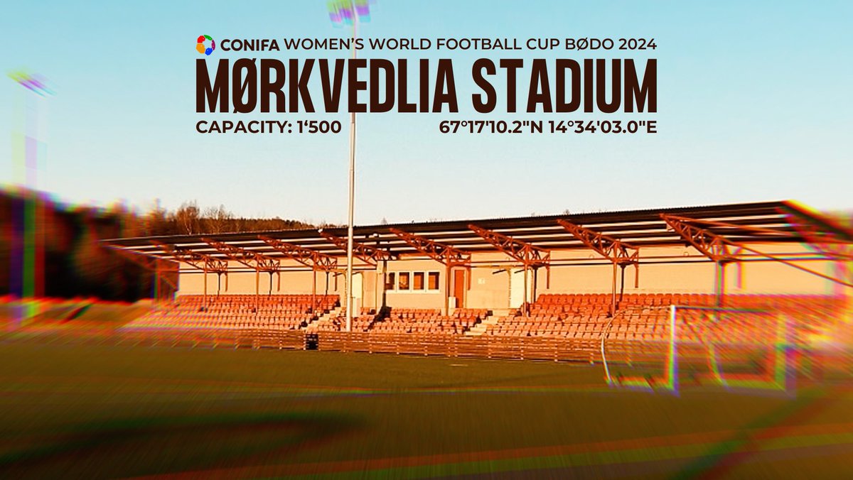 The Stage is Set! 🏟️

📍 Groupstage: Mørkvedlia Stadium
📍 Finalstage: Aspmyra Stadium 

all matches will be livestreamed on 
conifatv.com for free 📺