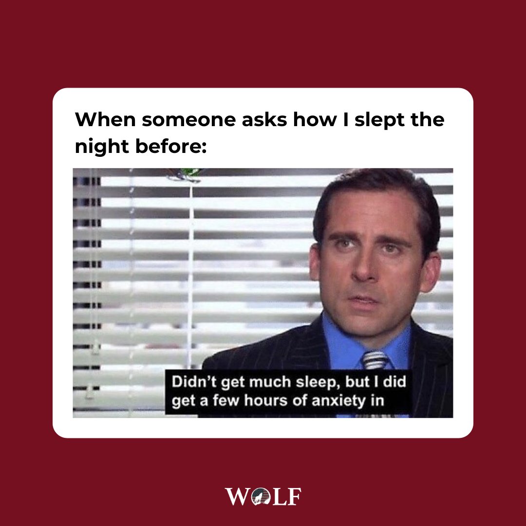 Mr. Anxiety was throwing a rager last night and he didn't even clean up. 🫠

#WolfMattress #MadeInTheUSA #AmericanMade #SleepTight #Wolf #WolfMattresses #Meme #Humor