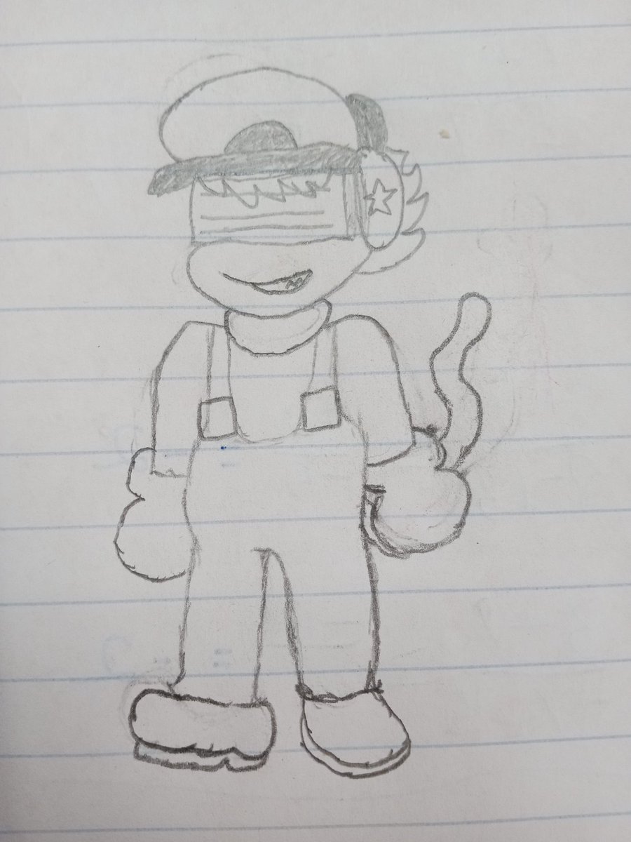 I don't draw a lot but

Biblically accurate Luigifan 🙏🏿 (idk how to draw hands so he has Super Mario 64 Spheres)