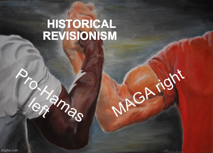 Can you pass the following agitprop aptitude test? J6 insurrectionists are to ________ what Hamas is to ________. A. political prisoners; freedom fighters B. patriots; martyrs C. hostages; resistance D. All of the above depending on the time of day