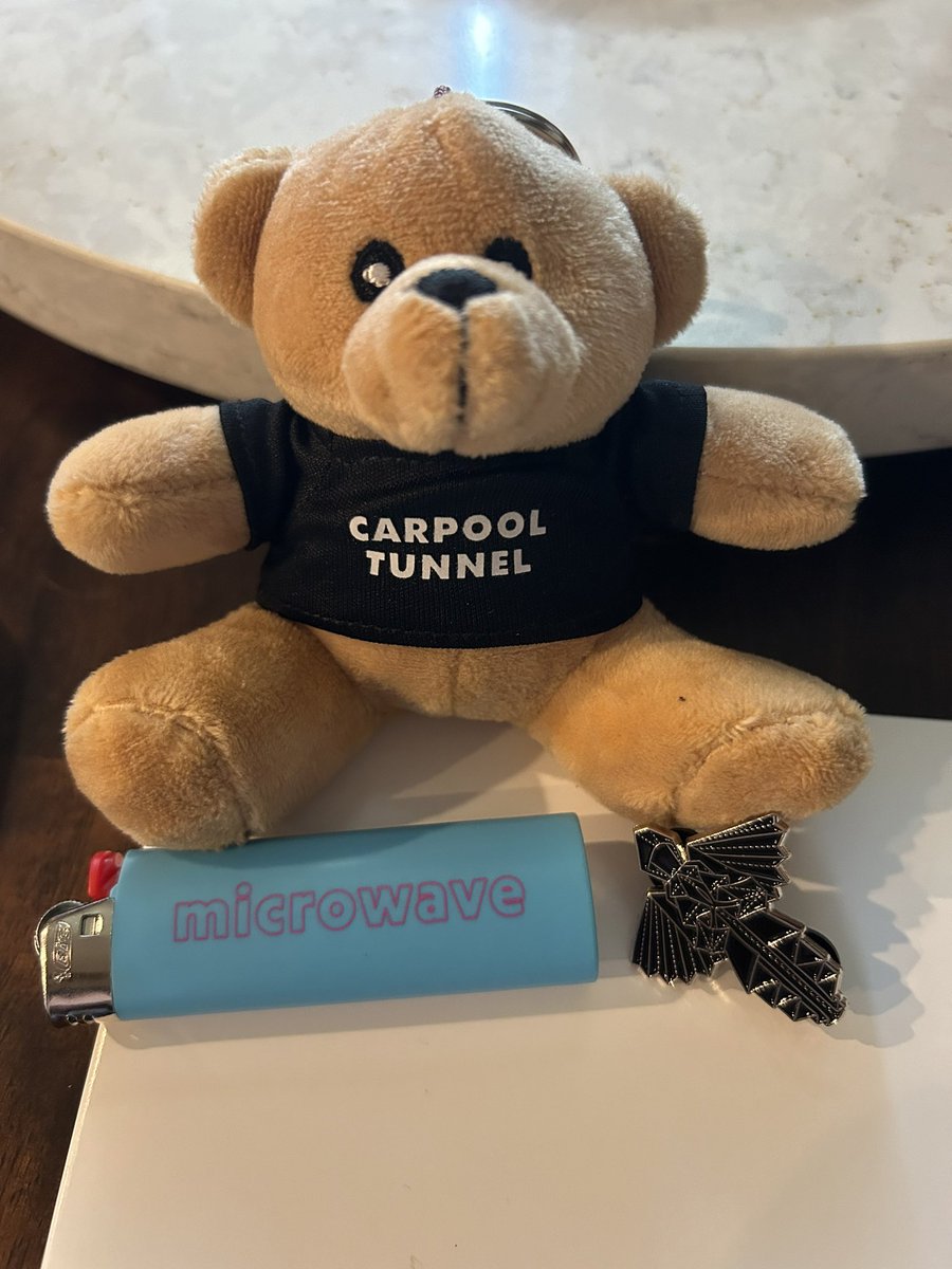 MERCH i luv carpool tunnel bear his name is dan he is my son