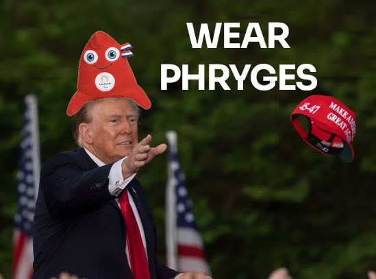 Phryges On Base tweet media