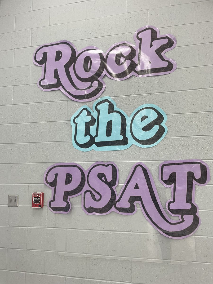 IDMARO's tweet image. Lewisburg High School’s PSAT camp is ROCKIN’. #teamdcs @TweetDCS_LHS