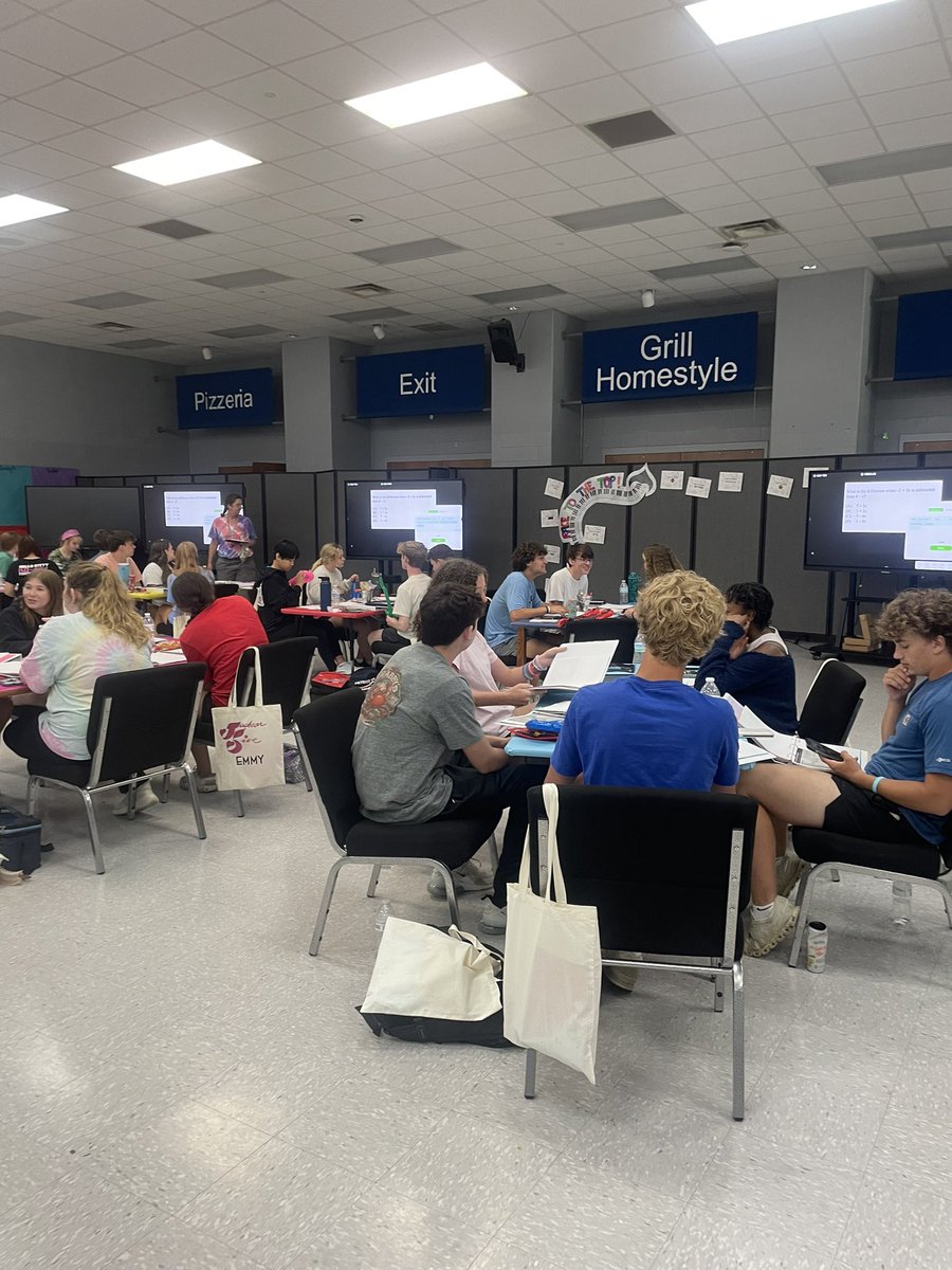 IDMARO's tweet image. Lewisburg High School’s PSAT camp is ROCKIN’. #teamdcs @TweetDCS_LHS