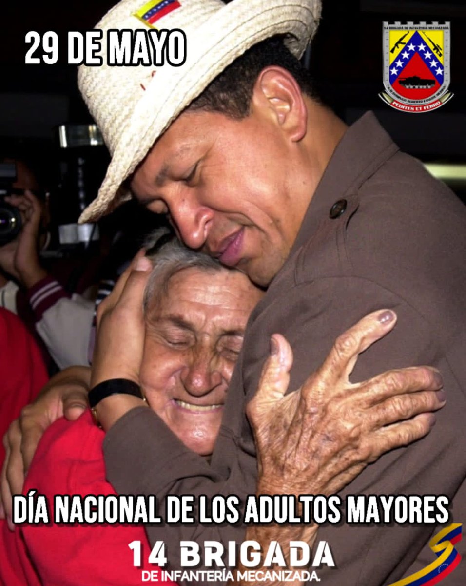 🗓️ #29MAY || El 29 de Mayo se celebra en Venezuela, el Día del Adulto Mayor ejemplo para los más jóvenes dada su experiencia, aprendizajes y logros en la vida, día que busca conmemorar a los abuelos y abuelas del hogar, quienes han sido los progenitores de las generaciones.