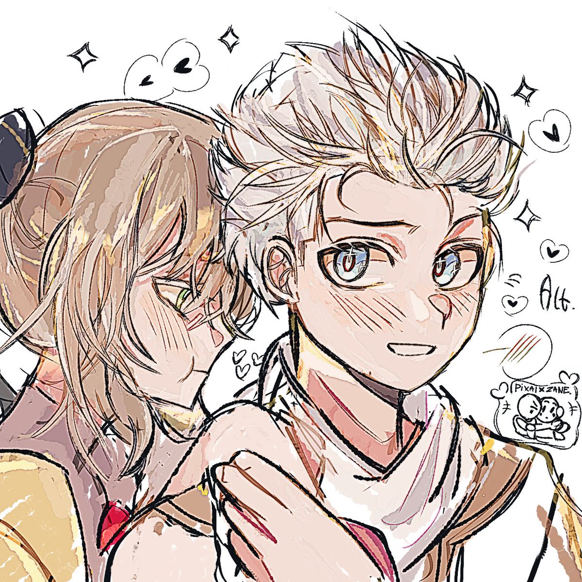 a_bekbalat's tweet image. #Zane #Pixal #Ninjago #Fanart #art #shipart