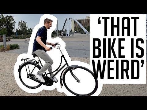 A Canadian gentleman wondered what it would be like to ride an 'omafiets', literally 'a grandma bike'. It's the kind of bicycle that one commonly sees on Dutch bikelanes. buff.ly/3Kht3M9