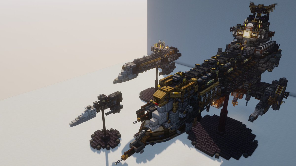 实体很好玩😍
#BattlefleetGothic
#Minecraftbuilds