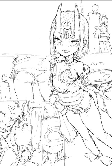 下半身ムチムチに描くの楽しい🍶 