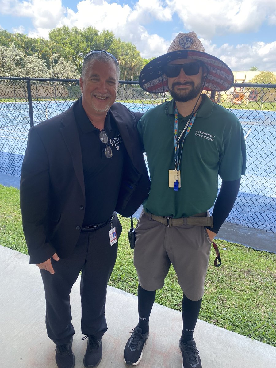 Coach Glynn (@coachglynnpe) on Twitter photo I got a special visit today from <a href="/ericsternPE/">Eric Stern</a>! He came to say thanks and goodbye, and also wish me the best on my next adventure! It truly means a lot to me. His advocacy and leadership for all things P.E. helps us make an impact everyday! #PBCPERocks #Teamwork #ShineBrightAES ๐ I got a special visit today from <a href="/ericsternPE/">Eric Stern</a>! He came to say thanks and goodbye, and also wish me the best on my next adventure! It truly means a lot to me. His advocacy and leadership for all things P.E. helps us make an impact everyday! #PBCPERocks #Teamwork #ShineBrightAES ๐