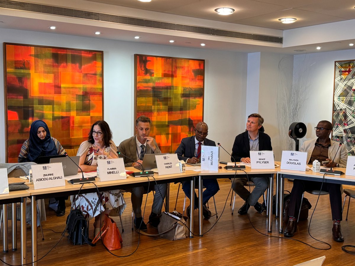 Intl Peace Institute (@ipinst) on Twitter photo #HappeningNow: "Strengthening the Institution of UN Peacekeeping"
Flaminia Minelli, <a href="/CharlieKwame/">Charlie Hunt</a>, <a href="/jennabrusso/">Jenna Russo</a>, <a href="/Armees_Gouv/">Ministère des Armées</a>, explore how <a href="/UNPeacekeeping/">UN Peacekeeping</a> can adapt to address peace and security issues in the face of current political challenges, including within the UNSC. #HappeningNow: "Strengthening the Institution of UN Peacekeeping"
Flaminia Minelli, <a href="/CharlieKwame/">Charlie Hunt</a>, <a href="/jennabrusso/">Jenna Russo</a>, <a href="/Armees_Gouv/">Ministère des Armées</a>, explore how <a href="/UNPeacekeeping/">UN Peacekeeping</a> can adapt to address peace and security issues in the face of current political challenges, including within the UNSC.
