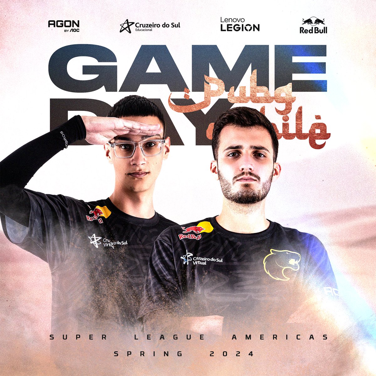 Dia de #PMSL Americas Spring! 🔥

#FURIAPUBGM entra no server às 18h pela Super League, no 1° dia em busca da classificação pra Copa do Mundo #EWC em julho!

Transmissão: Youtube.com/@PUBGMOBILEBra… 🔴

#DIADEFURIA