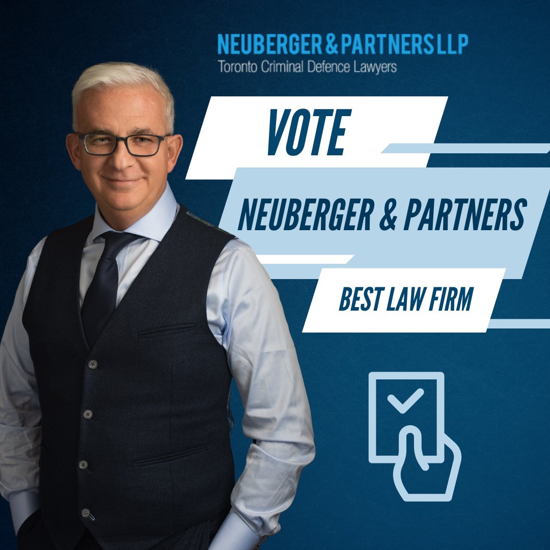 The deadline to vote for The Globe and Mail’s #BestLawFirms in #Canada is just around the corner! The survey can be accessed online until the end of the day on Friday, May 31. To vote for Neuberger & Partners, go to bit.ly/GMVoteNeuberger @globeandmail #NeubergerandPartners