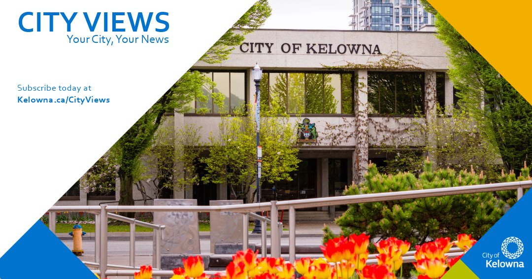 Get City Views delivered straight to your inbox this summer! Sign up now for direct email updates from the City. Your City, Your News. Stay informed on all things city-related. #CityViews #Kelowna kelowna.ca/CityViews