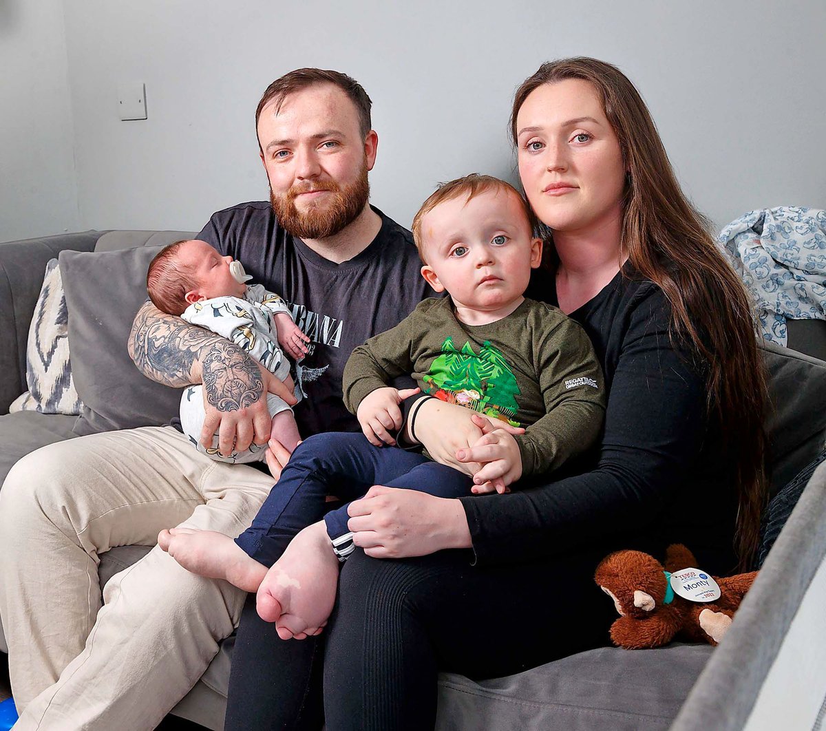 The story of little Axel Horgan, from Listowel, who faces a double leg amputation has caught the attention of Irish and international sports stars and celebrities who are appealing to the public to support the two-year-old as he battles a rare, life-limiting condition.