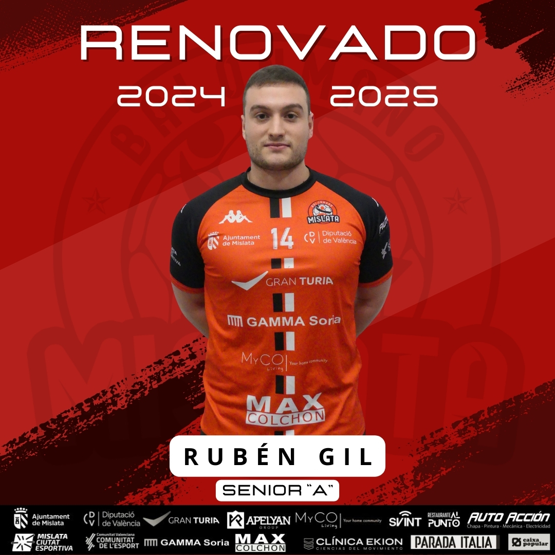 🔜 TEMPORADA 2024/2025 🔴⚫️

¡Nos complace anunciar la renovación de Rubén Gil para la próxima temporada!

▶️ Rubén estará con nosotros por cuarta temporada consecutiva, consolidándose como una pieza clave en nuestro equipo. Durante la última temporada, disputó 19 partidos.

❤️🖤