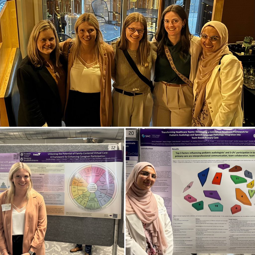 What a great 2024 Joint Child Health Poster Presentation Session with cross-disciplinary research in child health and well-being, including work by <a href="/danielle_difab/">Danielle DiFabio</a>, Jana Bataineh, and colleagues on a #ConsensusFramework for caregiver participation in #VirtualCare, and a