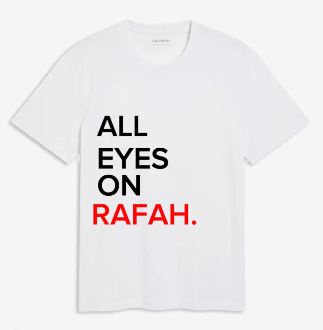 @taylorswift13 @taylornation13 i have an AMAZING idea for a new red era shirt!!!

#swiftiesforpalestine #AlleyesonRafah #redera #FREEPALESTINE