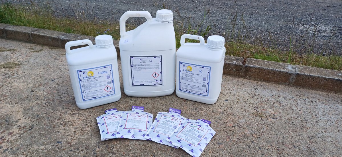 Excellent conditions to spray the greens with a new cocktail of <a href="/indigrowuk/">Indigrow</a> products after the recommendations from @indigrowniall soil analysis tests earlier this year. 
I'm looking forward to the results after a really positive response last season from the OneShot range.