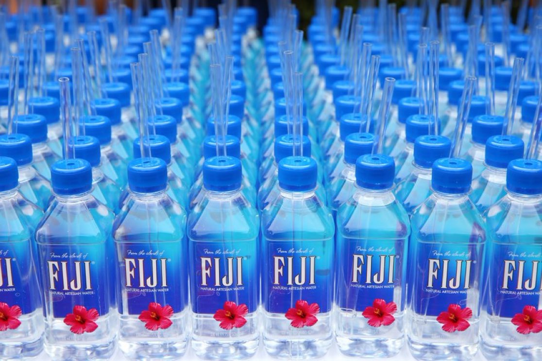 1.9 million bottles of Fiji Water recalled after testing finds high levels of manganese, which can cause brain damage 👀