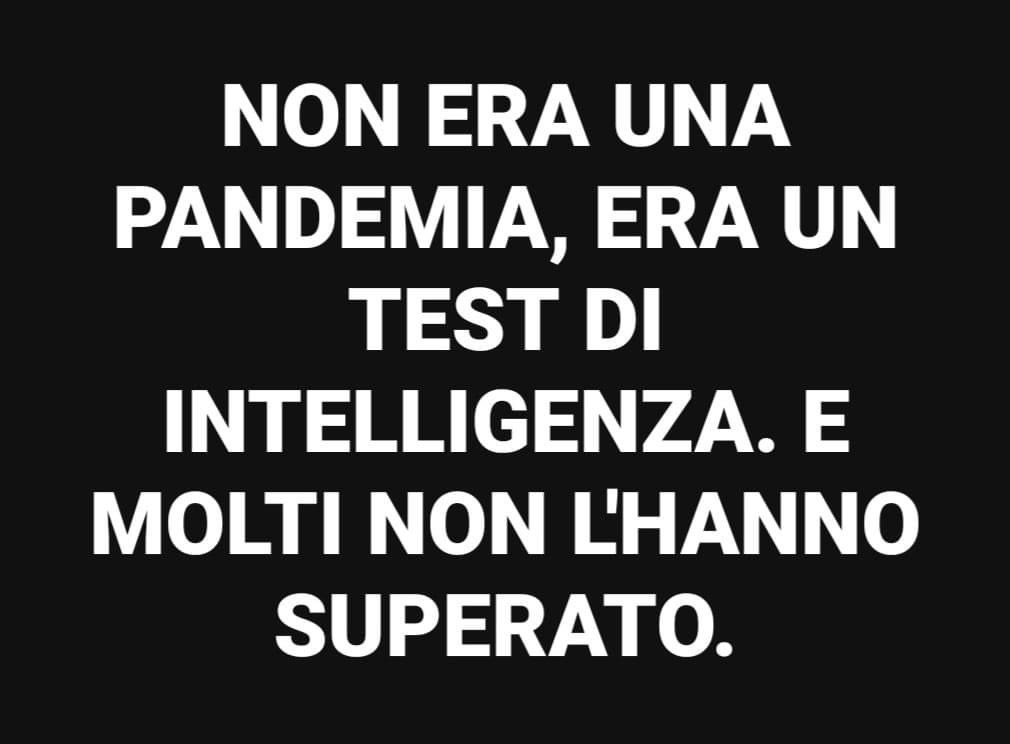 Resteranno i migliori a portare avanti l’umanità ✅