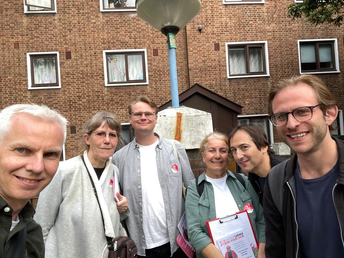 Canonbury Crew out on the street, knocking on doors and chatting to neighbours… as we do all year round. Thank you for good conversations. Vote Emily, vote Labour. We can’t assume anything! #VoteEmily #VoteLabour #election24 #islington @EmilyThornberry @UKLabour