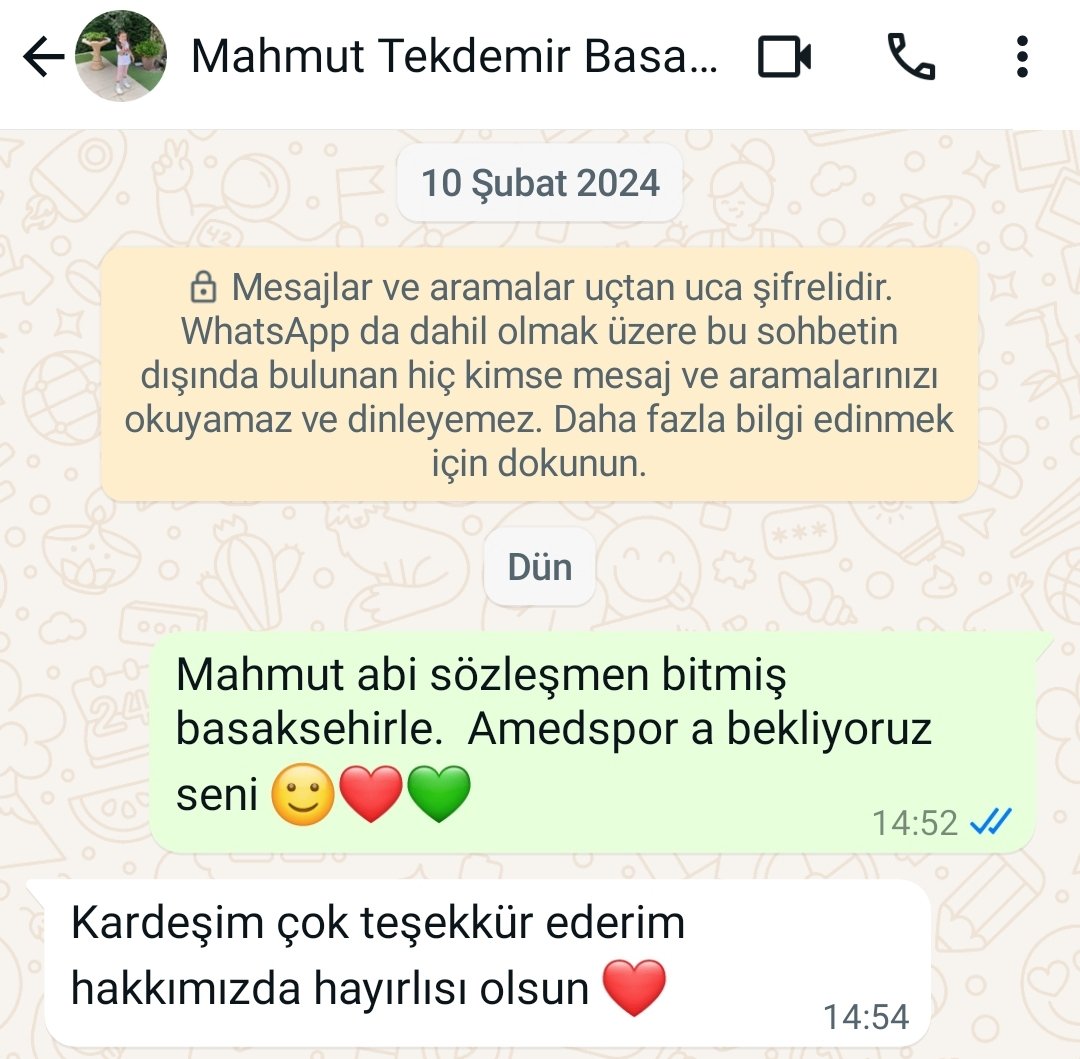 Mahmut Tekdemir ➡️ #amedspor %99 💚❤🙂