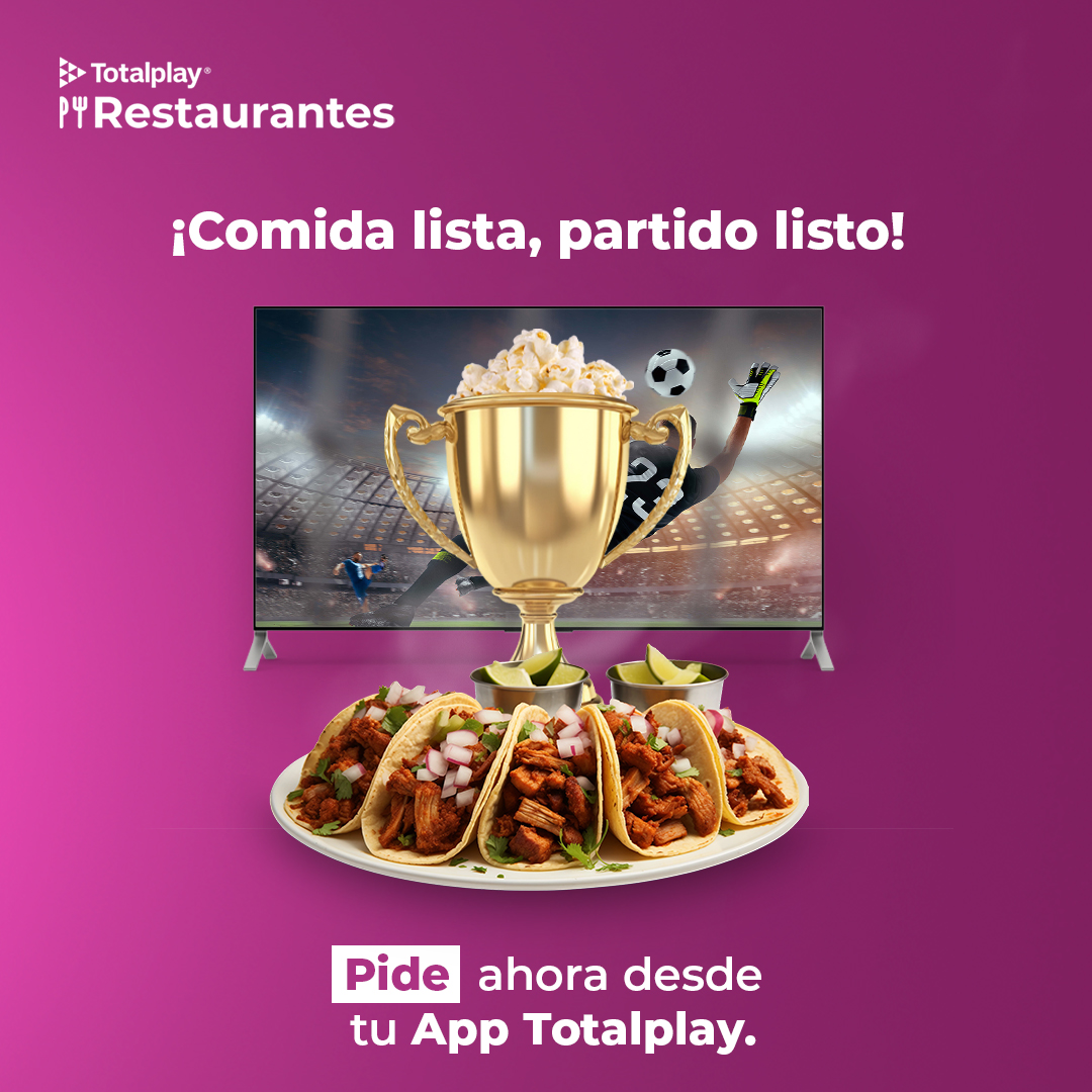 ¡El momento ha llegado y en #MiércolesDeGustitos! 🏆⚽ Celebra el final de la Conference League con una fiesta gastronómica en casa. 🍕🍔 Ordena tus platillos favoritos desde nuestra app y disfruta con deliciosos sabores. ¡No te lo pierdas, pide ahora! 📲🎉 Ordena aquí: