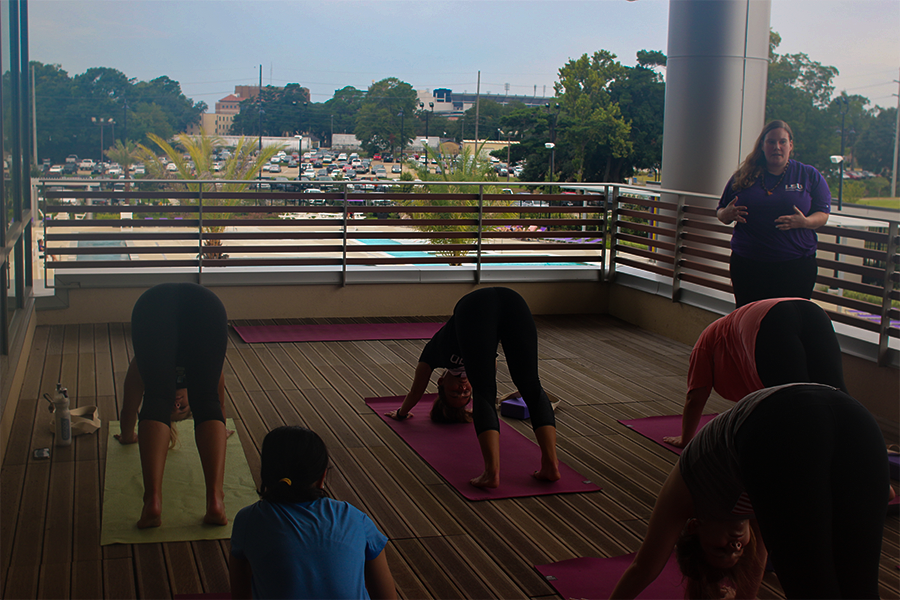 Rise and shine with a refreshing sunrise yoga session tomorrow, May 30 at 7 a.m. 

Embrace the morning sun and energize your day! ☀️🧘