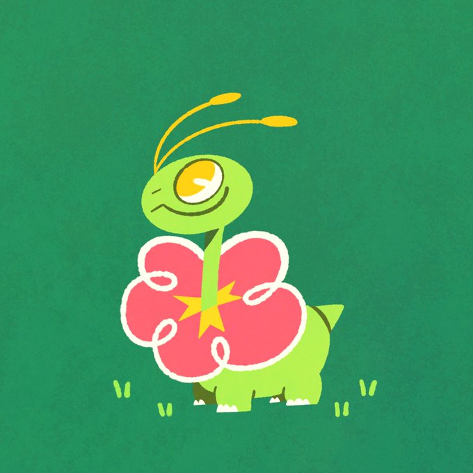 「grass pokemon (creature)」 illustration images(Latest)