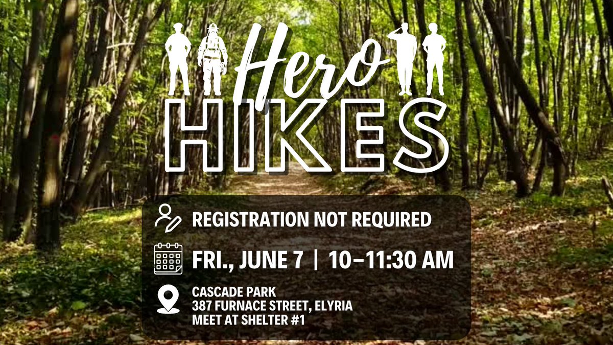 Veterans, first responders, and front-line warriors are invited to immerse in the healing powers of nature through this mindfulness series. These hikes will focus on cultivating awareness of thoughts, emotions, and the surrounding environment. tinyurl.com/LCMP-Hero-Hikes.