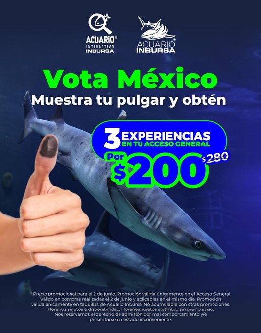 Vota 2 de junio: promos y beneficios