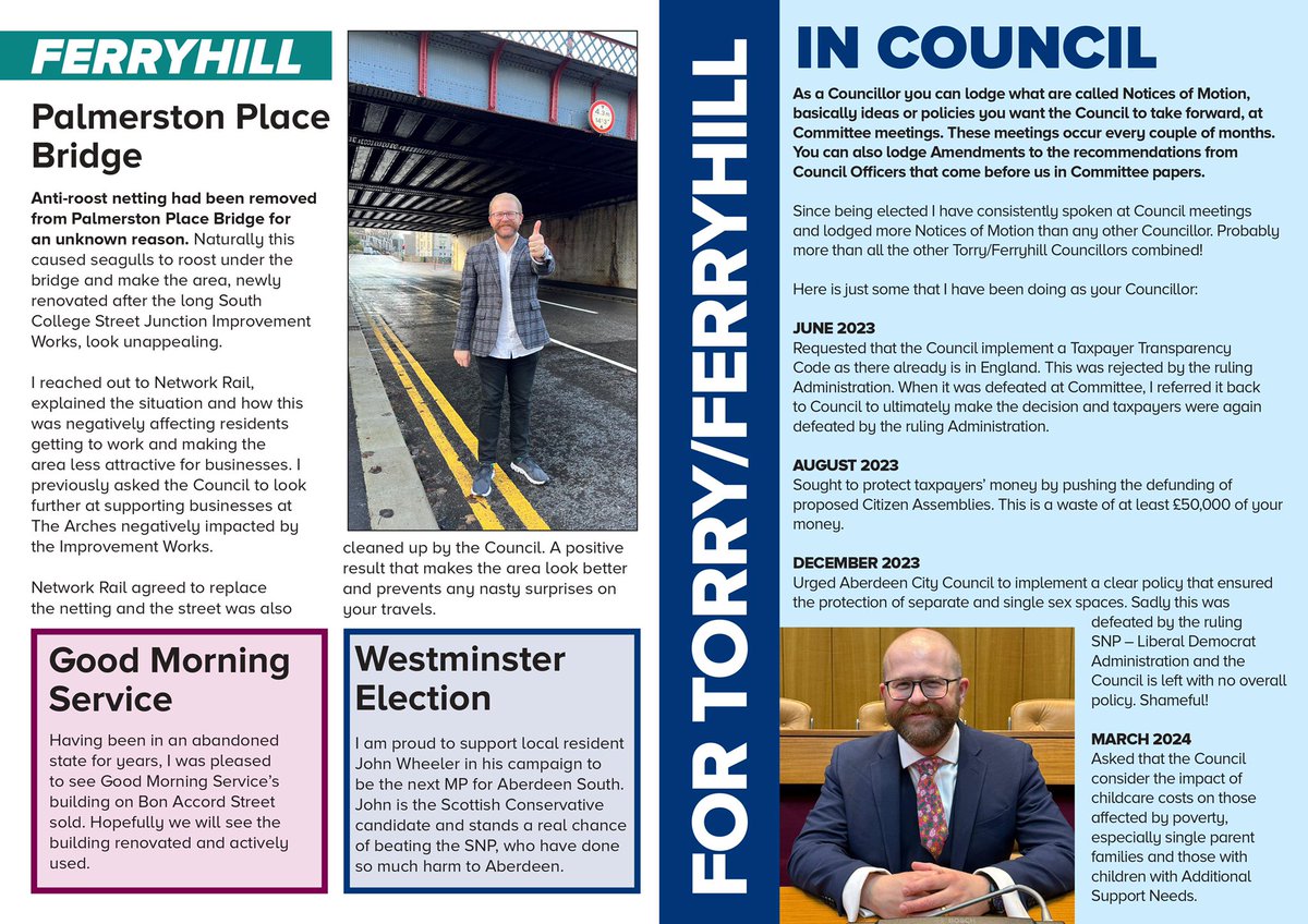 What my spring leaflet would have looked like but for #GeneralElections. I’ll be back with a monster of a summer local leaflet, don’t you worry #HeretoServeOrganisedtoWin