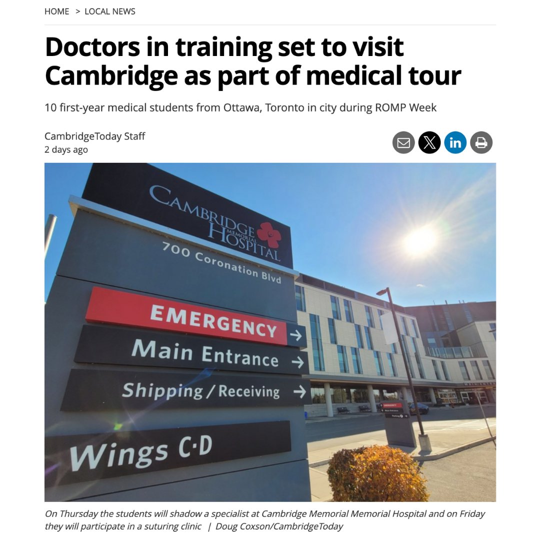 ROMPonline's tweet photo. Check out these articles about the upcoming #ROMPWeek happening in Cambridge!
https://t.co/hWOmmkDs95
https://t.co/tJmt091bt8
#rural #medstudents #ROMP #MedEd #education #ruralheatlh #ruralhealth https://t.co/SiPMHGNrP9