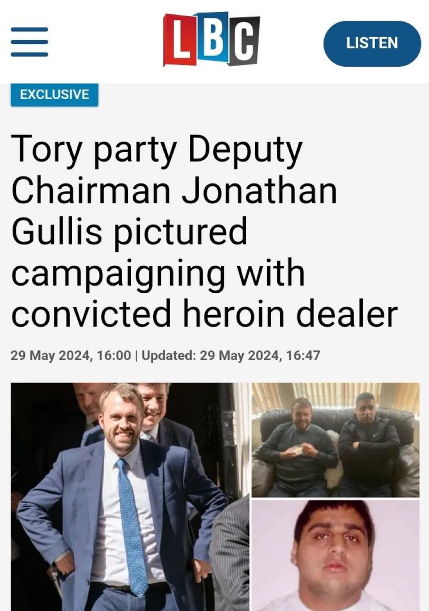 The heroin dealer has since apologised for his appalling lack of judgement