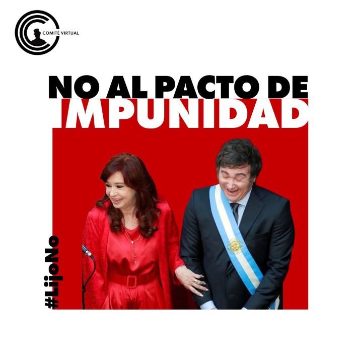 Que quede claro para @ucrsenado ...

#NoAlPactoDeImpunidad
#LijoNo